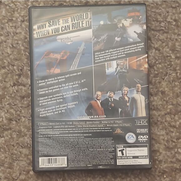 GoldenEye: Rogue Agent on Playstation 2, PRE-OWNED - Picture 3 of 3